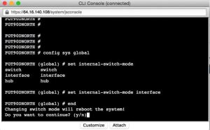 interface mode
