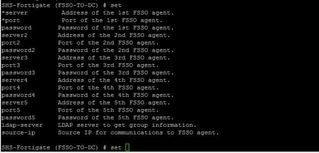 fsso-show-options