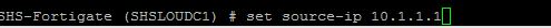 Set Source IP